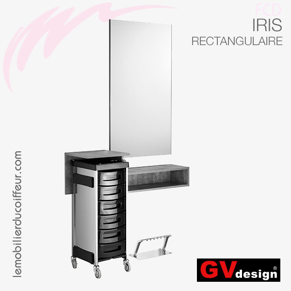 IRIS Rectangulaire | Coiffeuse | GV Design
