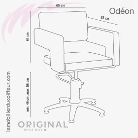 Fauteuil de coupe Odéon (Dimensions) Original Best Buy