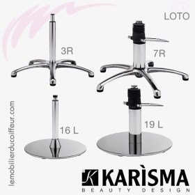 FAUTEUIL DE COUPE - LOTO (Pieds) Karisma