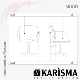 FAUTEUIL DE COUPE - MOOD (Couleurs) Karisma