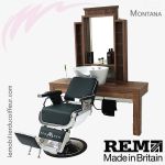 Coiffeuse Barbier | MONTANA Bassin posé situation | REM