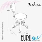FASHION (Dimensions) | Chaise de coiffeur | EUROSTIL