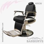 Fauteuil Barbier | ARROW (Noir) | Barburys