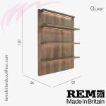 GLAM (Dimensions) | Meuble expo | REM