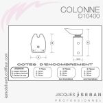 Colonne de Lavage | D10400 (Dimensions) | Jacques SEBAN
