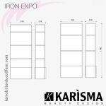 IRON EXPO (Dimensions) | Meuble expo | Karisma
