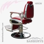 Fauteuil Barbier | ARROW (Rouge) | Barburys