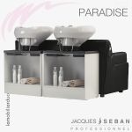 PARADISE 2P | Bac de Lavage Noir (Arrière) | Jacques SEBAN