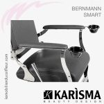 Bernmann Smart (Détail accoudoirs) fauteuil barbier KARISMA
